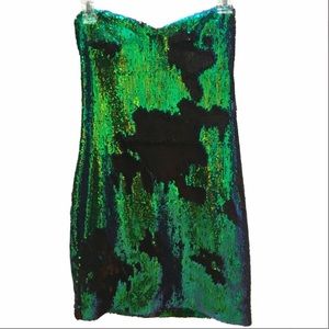 Reversible Sequin Dress